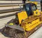 Yellow John Deere bulldozer with low ground pressure 