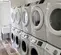 Interior of Satellite 5-8 Station Laundry Trailer
