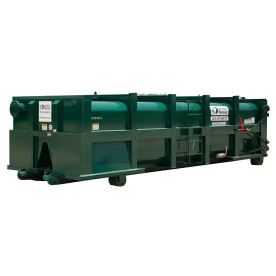 Green Dragon 25 cubic yard Dewatering Roll Off Box