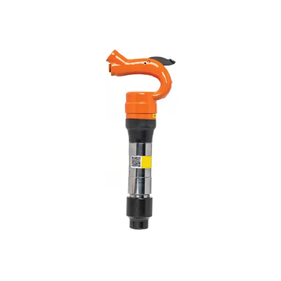 Orange, black and silver APT Air Chipping Gun