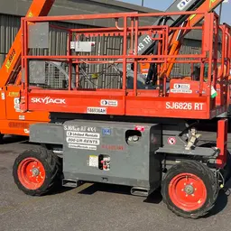 2017 Skyjack SJ6826RT Rough Terrain Scissor Lift