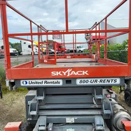 2017 Skyjack SJ8841 Rough Terrain Scissor Lift