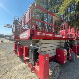 2017 MEC 6092RT Rough Terrain Scissor Lift