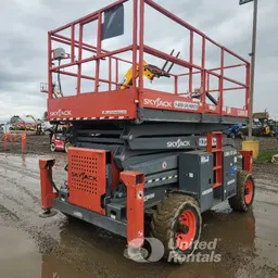 2017 Skyjack SJ8841RT Rough Terrain Scissor Lift