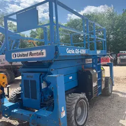2015 Genie GS-4390 RT Rough Terrain Scissor Lift