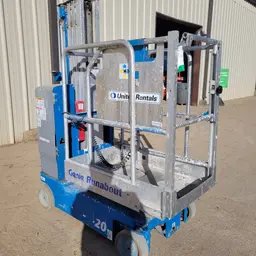 2017 Genie GR-20 Self-Propelled One-Person Lift