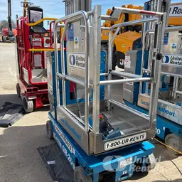 2018 Genie GR-20 Self-Propelled One-Person Lift