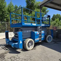 2012 Genie GS-4390 RT Rough Terrain Scissor Lift