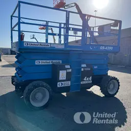 2017 Genie GS-4390 RT Rough Terrain Scissor Lift